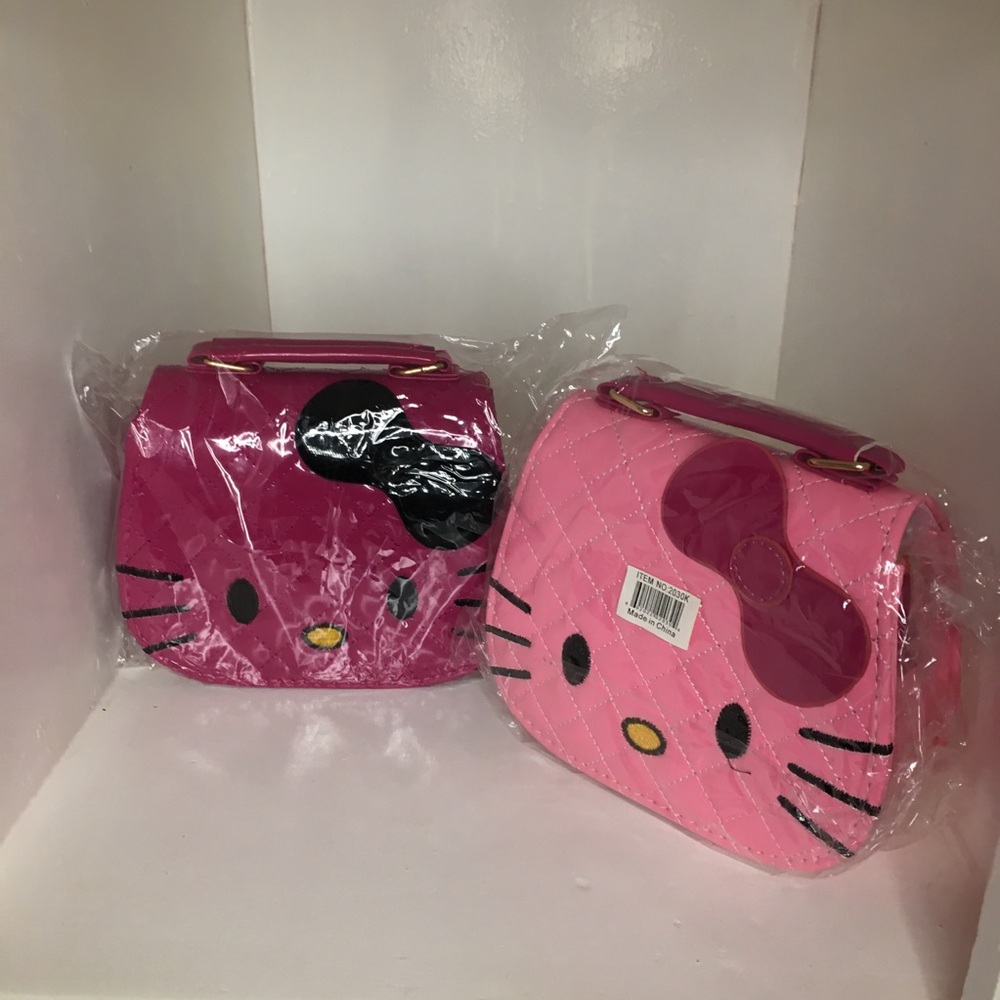 Hello Kitty Pink Quilted Handbag